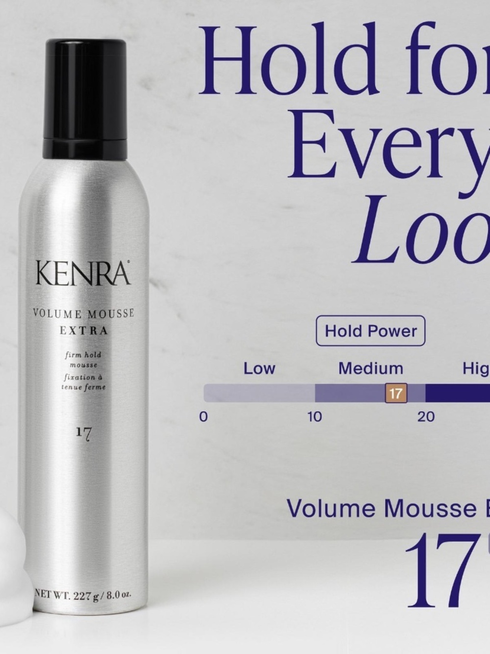 Kenra Volume Mousse Extra 17 - 8 oz Firm Hold